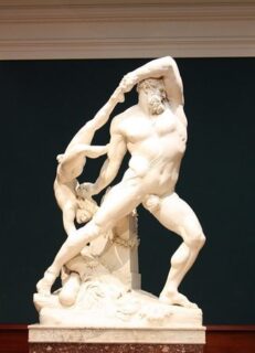 Антонио Канова. Геракл и Лик. (1795-1815) - Галерея современного искусства.