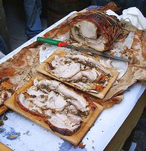 Фестиваль свинины "Porchettiamo" в Италии    