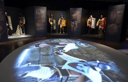 Видео гладиаторских боев в Колизее на выставке «Один день в Колизее»