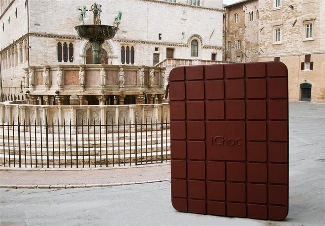 Скульптура из шоколада (Еврошоколад 2012 в Перудже)