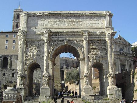 Триумфальная арка Септимия Севера (Arco di Settimio Severo)